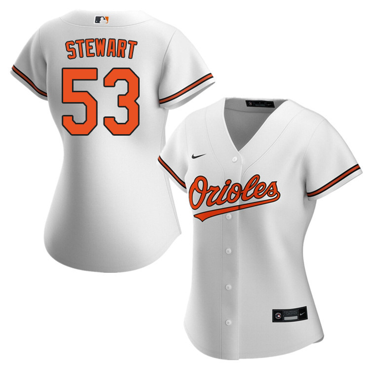 Nike Women #53 Kohl Stewart Baltimore Orioles Baseball Jerseys Sale-White